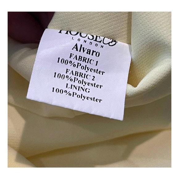 House of CB Courvel Lemon One Shoulder Jumpsuit Size S NWT - Picture 9 of 9